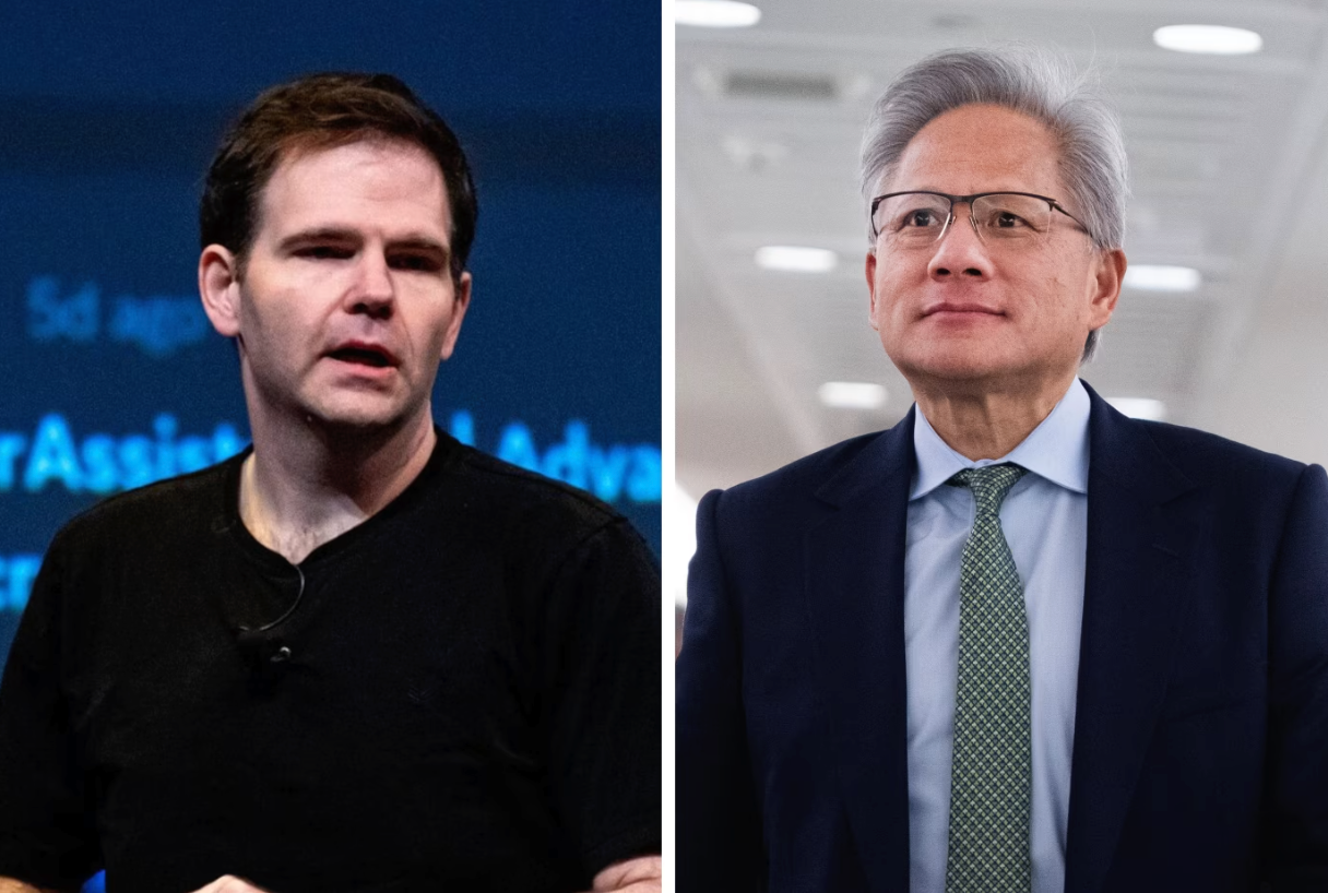 Groq CEO罗斯与黄仁勋